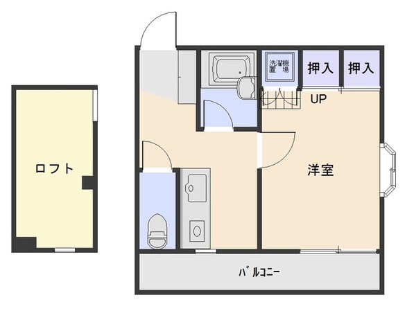 ホワイトパレス下小出の物件間取画像